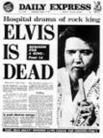 Death of Elvis Presley