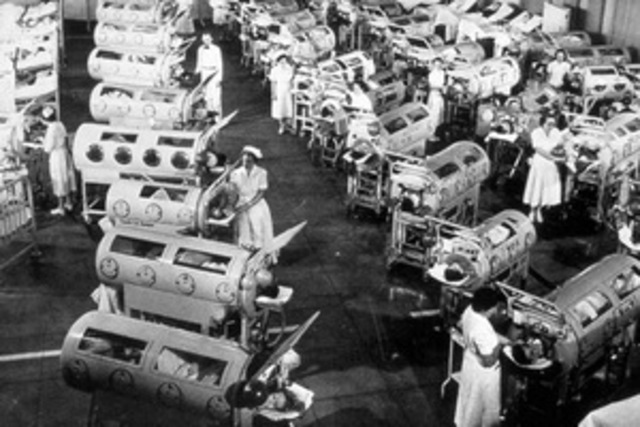 Salk discovers the polio vaccine