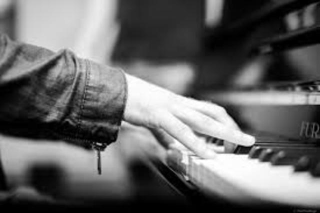 started playing piano