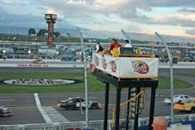 I attend my first nascar race.