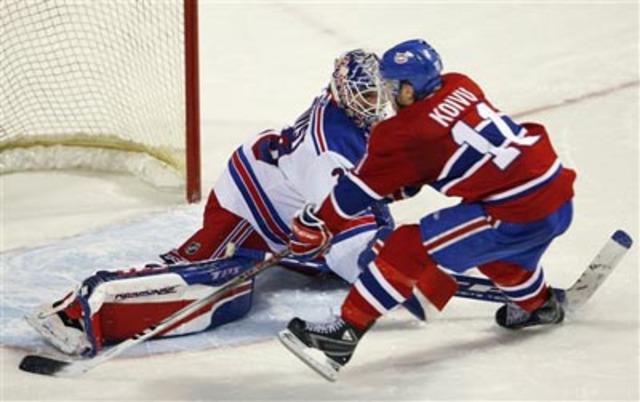 First televised hockey game.