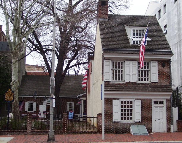 Betsy Ross' Home given to Philadelphia