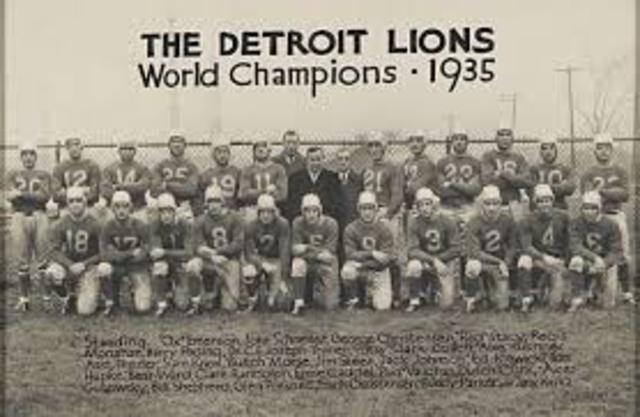 Detroit Lions vs. New York Giants