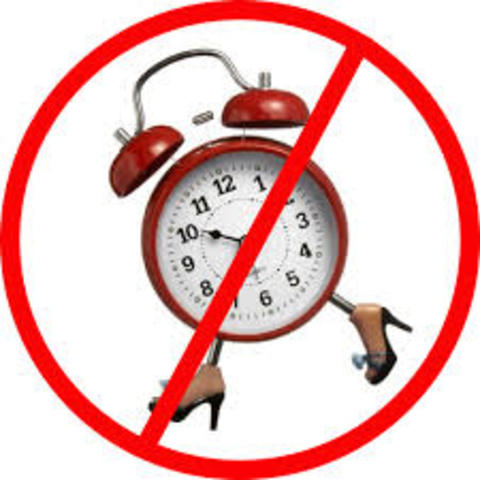 No late assignments!