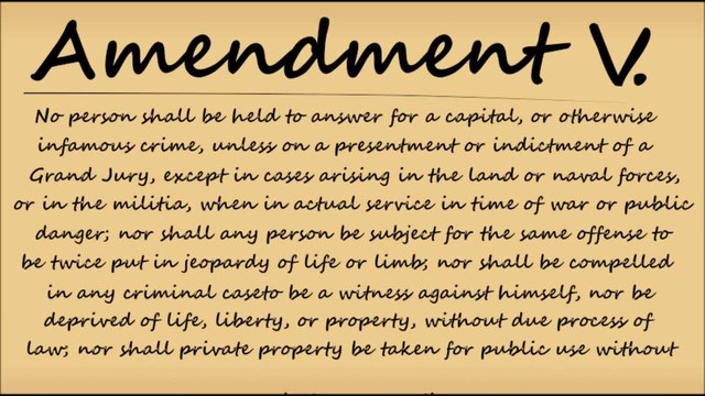 Fifth Amendment