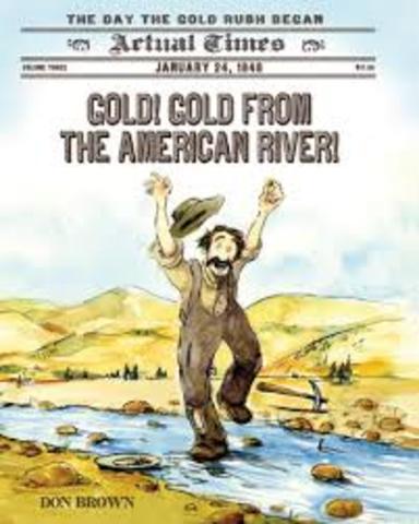 Gold was discovered in Calfornia