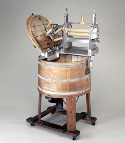 First Drum Washing Machine Invented