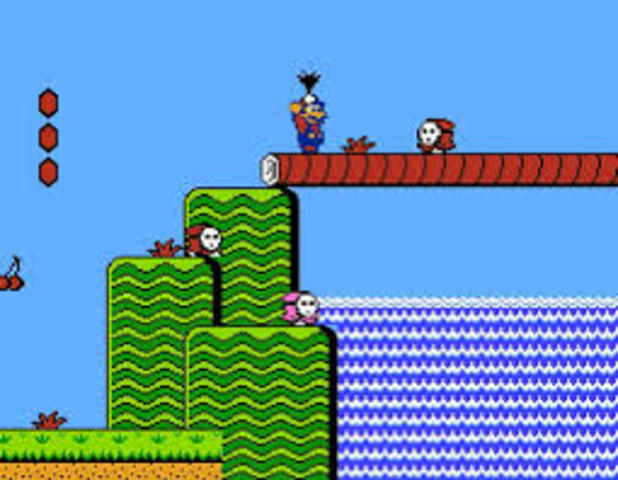 SUPER MARIO BROS 2.