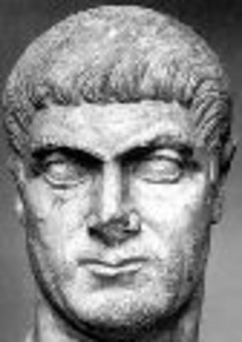 Fin de las persecuciones / Emperador Galerio