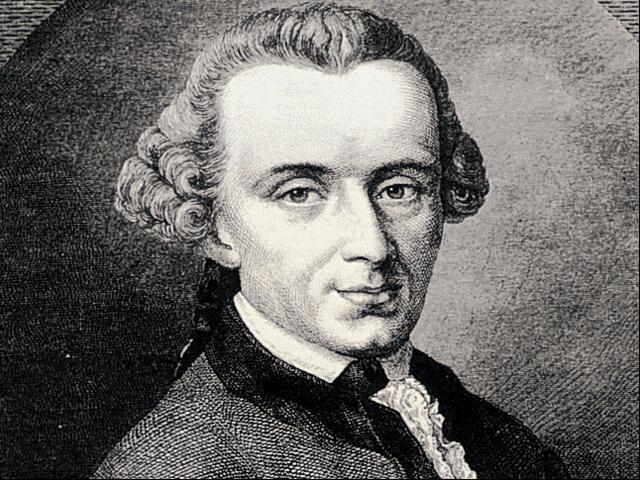 IMMANUEL KANT.