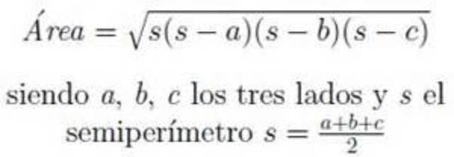 Formula De Héron.
