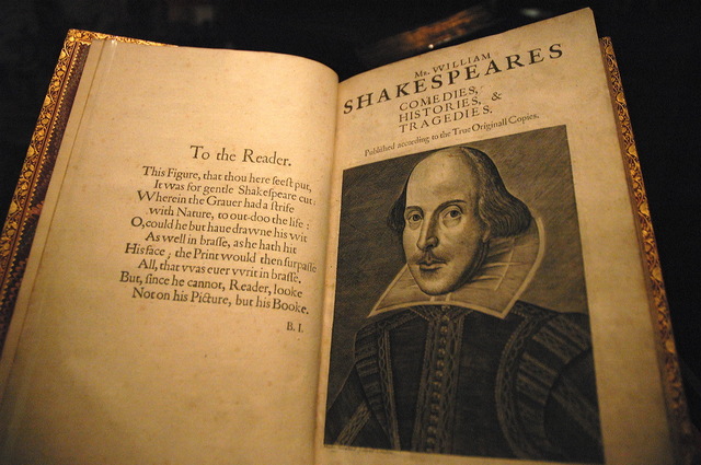 First Shakespear folio