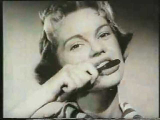 First advertisement on commercial television