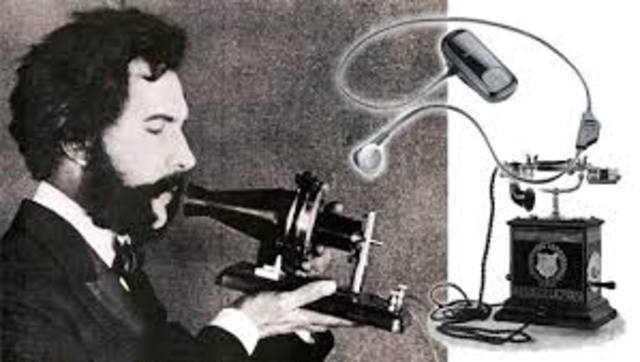 Bell Invents telephone