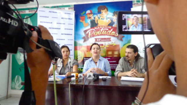 Lanzamiento del concurso Barrios Pintudos 2014