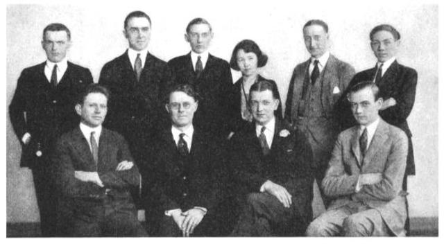 First radio station to broadcast a news