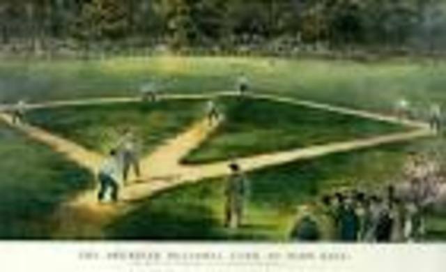 When baseball was created.