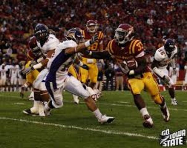 went to Iowa State vs UNI game