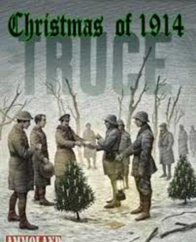 The unofficial&nbsp;Christmas truce&nbsp;is declared.