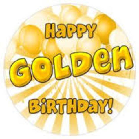 My golden birthday
