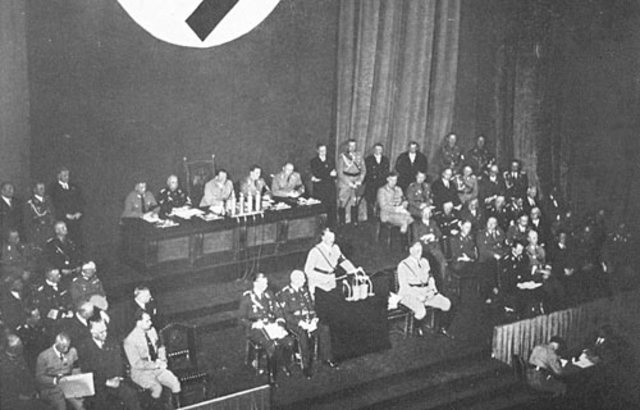 Hitler Announces Nuremberg Laws