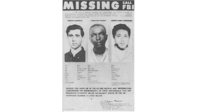 Freedom Summer and the Murder of 3 Civil Rights Workers