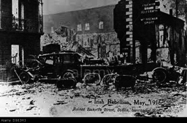 Anti-British Uprising in Ireland