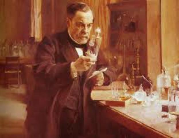 Scientist making vaccination