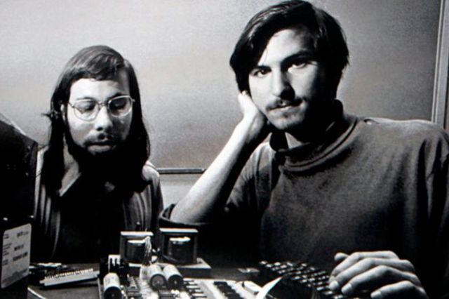 Steve Jobs meets Steve Wozniak