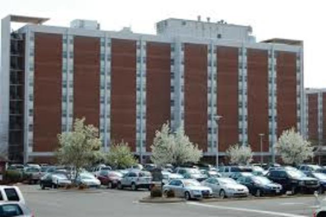 Middle brother moved into college