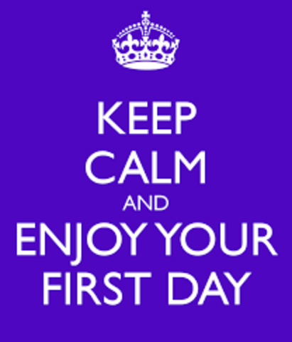 Fist day of 1st grade