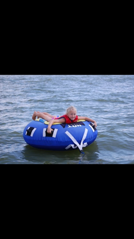 First Time on the tube and ski's!