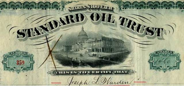 Rockefeller founds Standard Oil