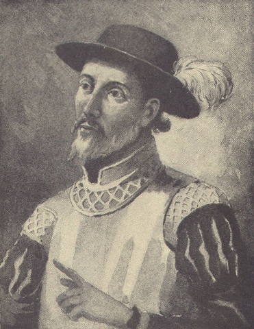 Juan Ponce de Leon explores Florida