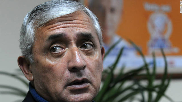 Otto Perez Molina ganó las eleciones con cincuenta y tres se los votos