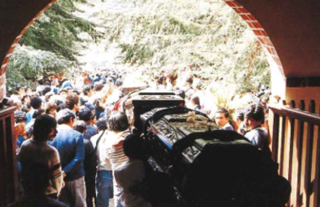 Sister Irene passed away by being executed from the Guerillas a group of terrorists