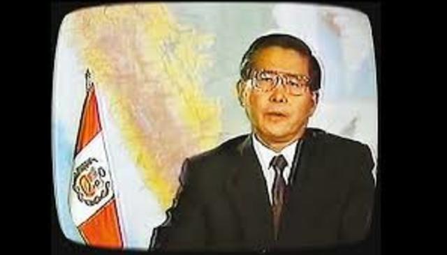 Autogolpe de Alberto Fujimori.