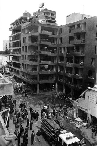 Atentado en la calle Tarata de Miraflores, Lima.