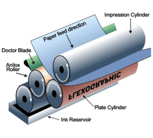 Impresión en Flexografia