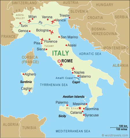 Howard Schultz travels to Italy...