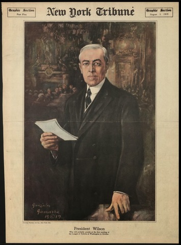 U.S. President Woodrow Wilson issues his&nbsp;Fourteen Points&nbsp;