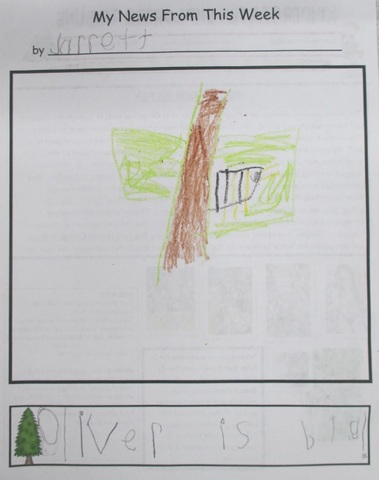 Writing about Oliver in our Friday newsletter...