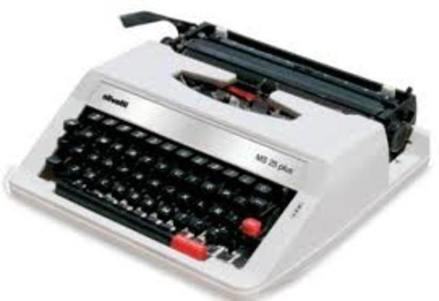 MAQUINA DE ESCRIBIR