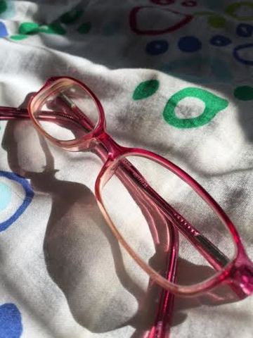 I got glasses in the third grade