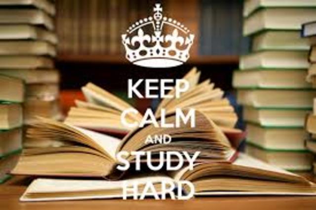 Study hard!