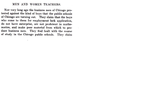 Deaf Women Teachers vs. Deaf Men Teachers - Jay Cooke Howard
