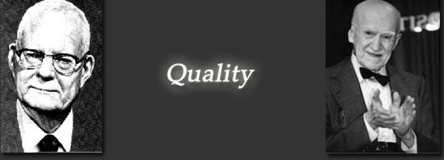 W.E Deming--Shewhart