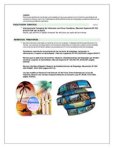 reglamento de los servicios turisticos