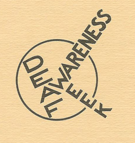 First Deaf Awareness Week - 1972