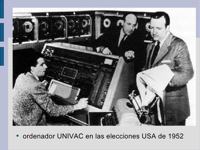 Univac en Elecciones